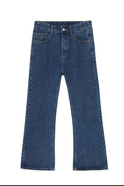 Straight Leg Jeans with Pockets - Damned Threads